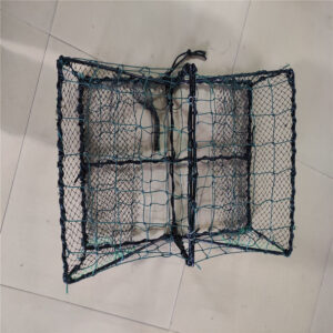 Rectangular crab pot fish trap